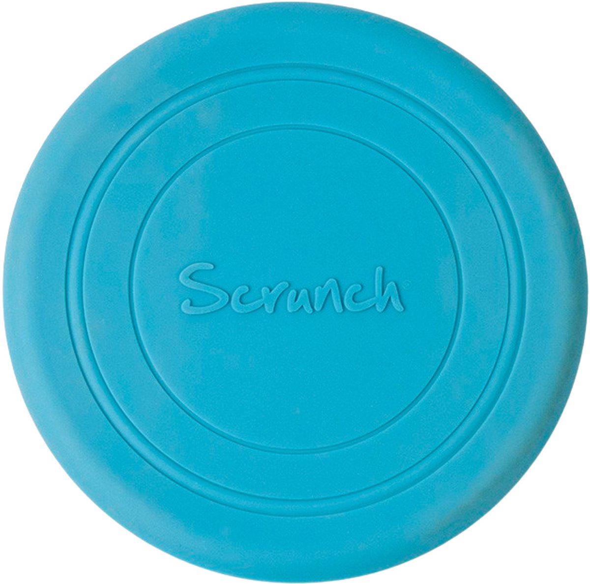 Scrunch frisbee - blauw - opvouwbaar - recycleerbaar