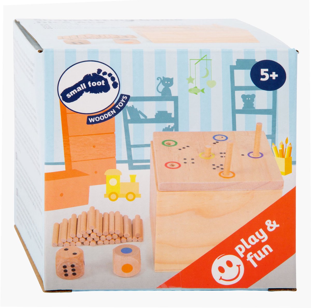 Small Foot - dobbelspel in a box 6 out