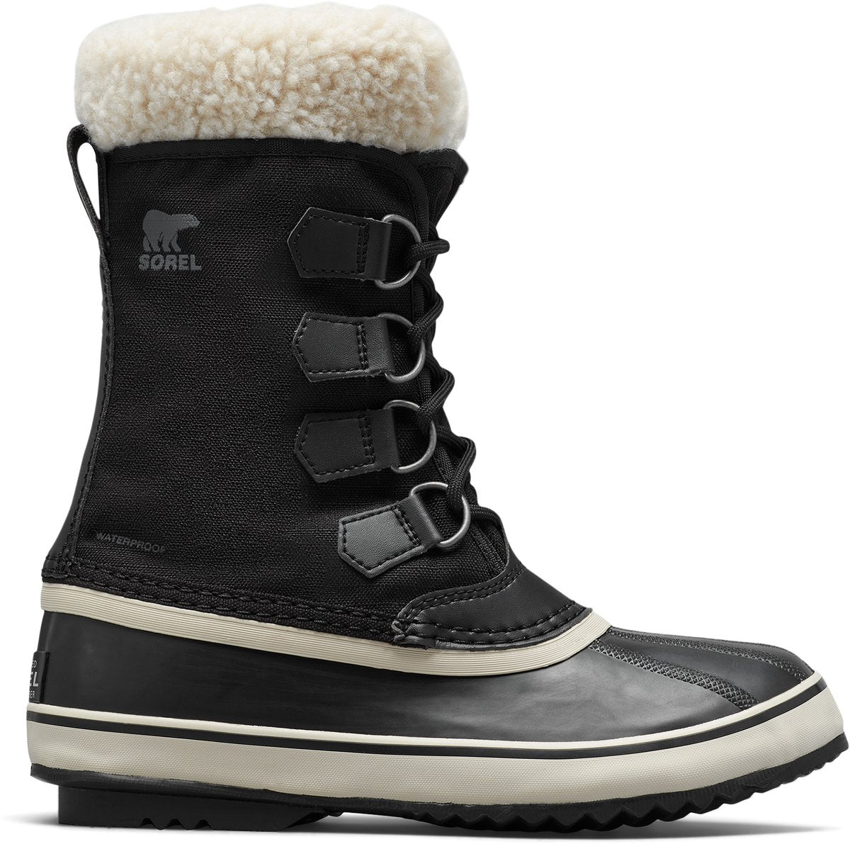 Sorel winter carnival™ boot wp women's snowboots - black, stone - maat 39