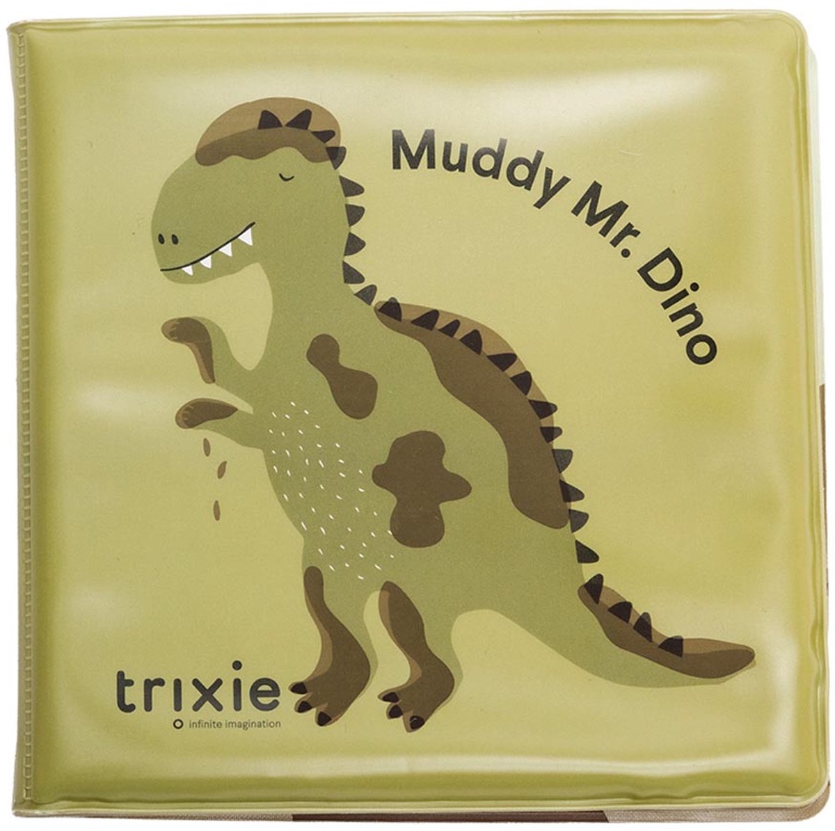 Trixie Badboekje met veranderende kleuren - mr. dino is vies