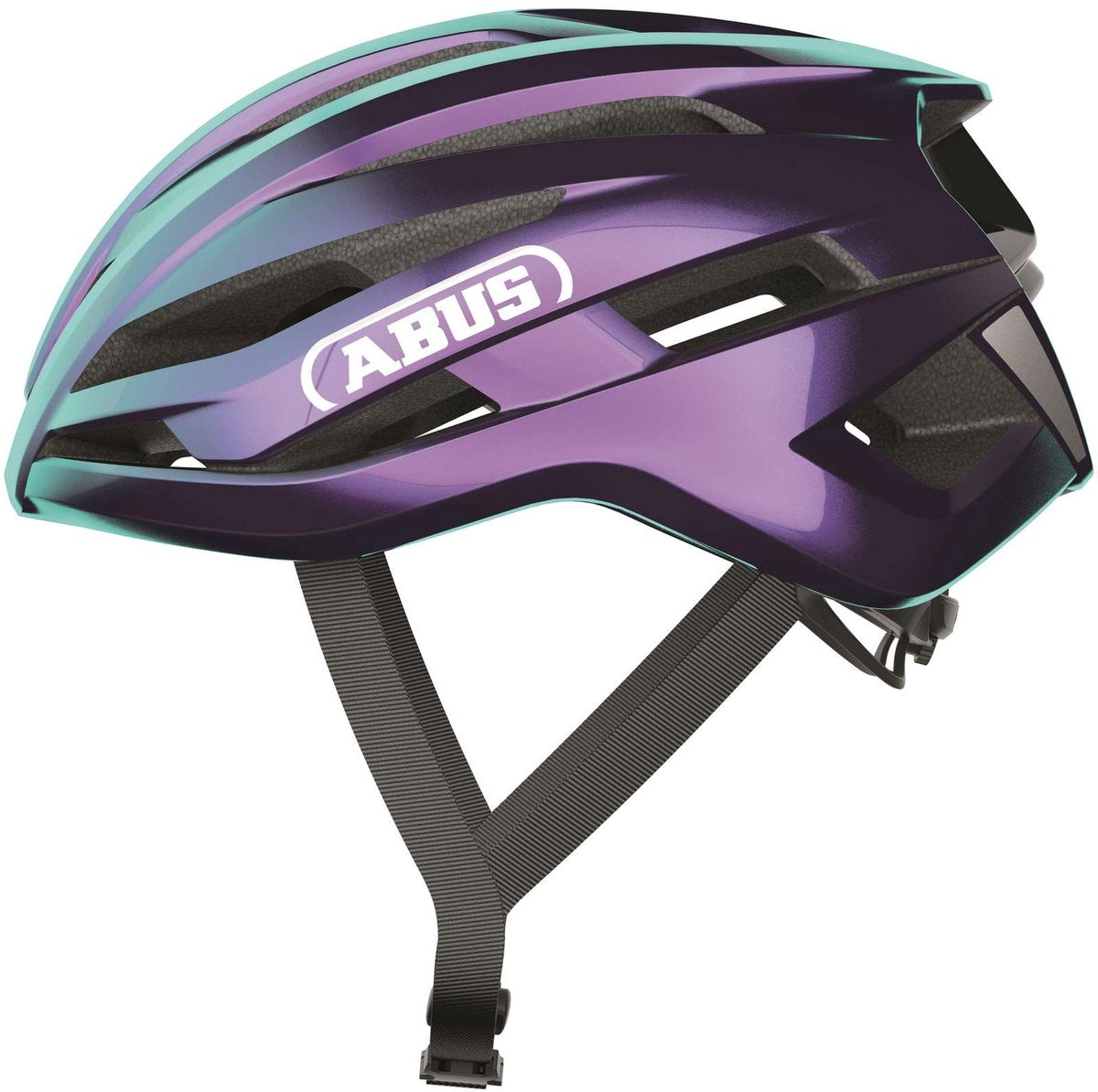ABUS Fietshelm stormchaser ace flip flop purple m - 54-58 cm - paars - geschikt voor gebruik op racefietsen - gravelbikes - 220 g