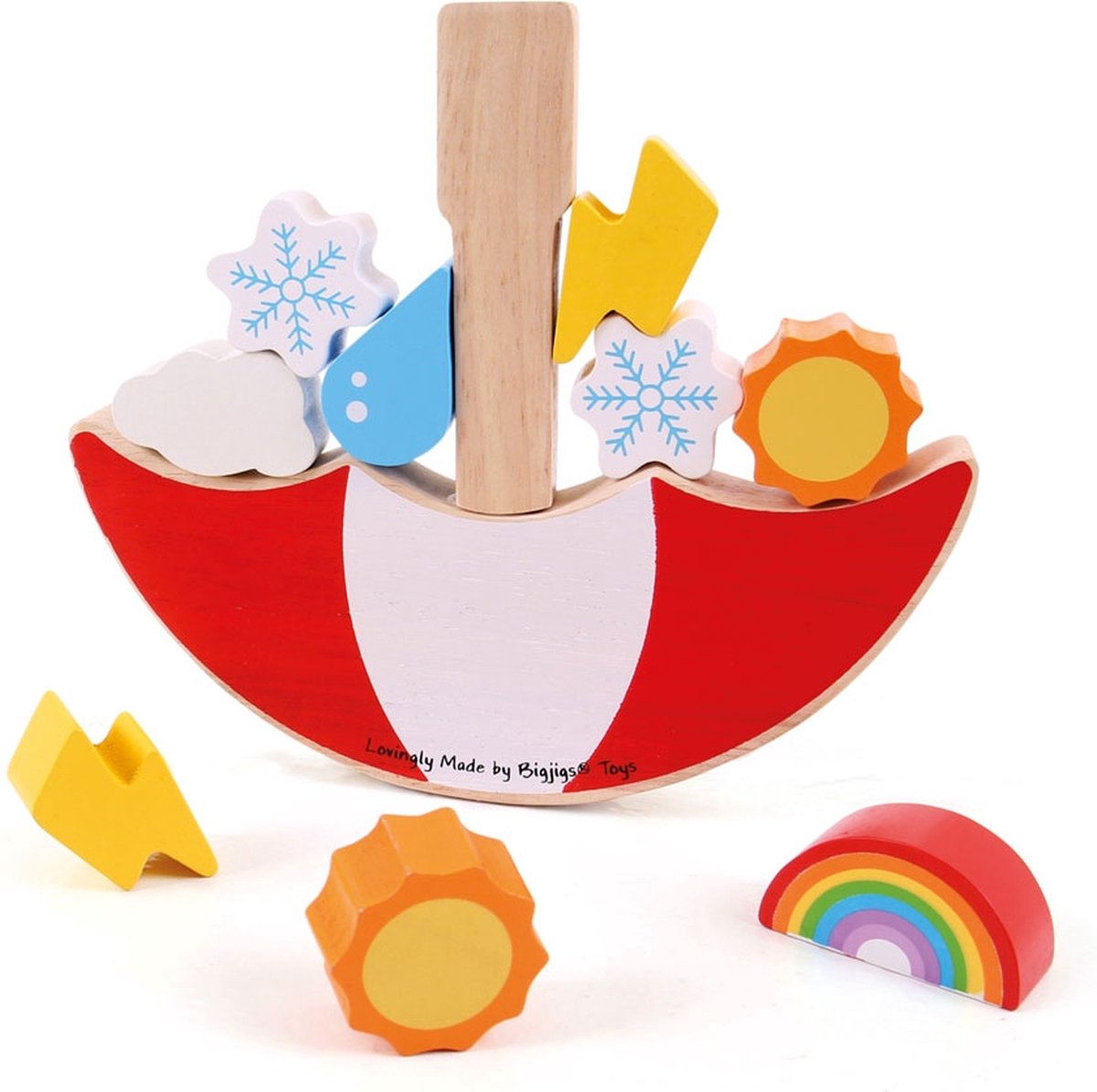 BIGJIGS weer balanceren spel