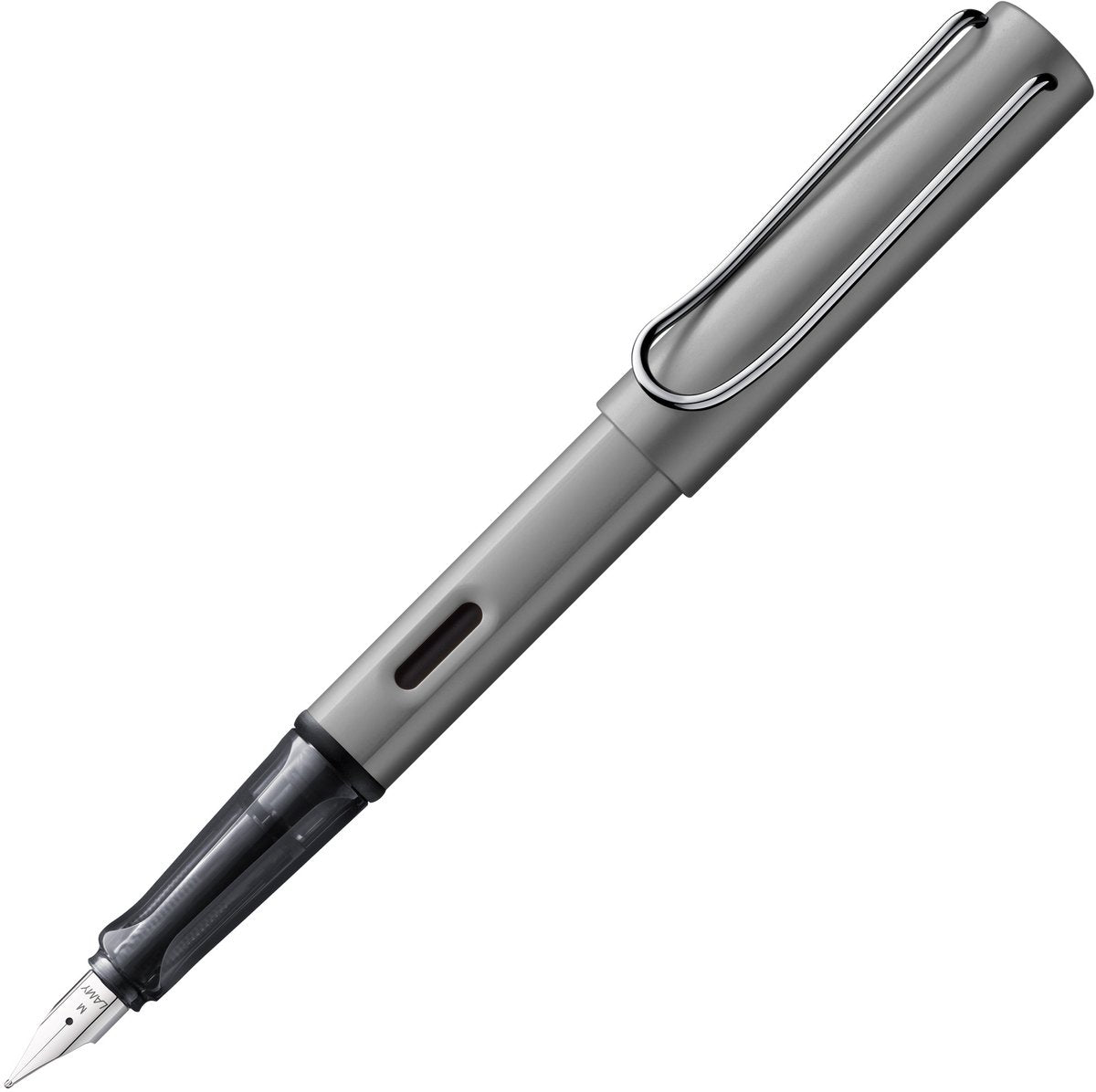 Lamy al-star graphite vulpen – vulpen met ergonomische grip gepolijnde stalen penpunt in schrijfdikte b – lichtgewicht aluminium behuizing – inclusief t 10 blauwe inktpatroon – voor rechtshandigen