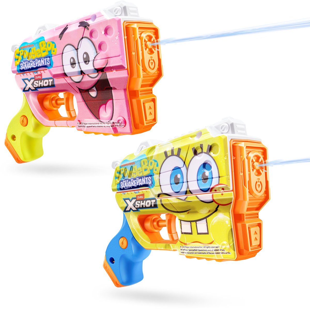 X-SHOT WATER Xshot snelvullend waterpistool songebon 2-pack zuru speelgoedblaster