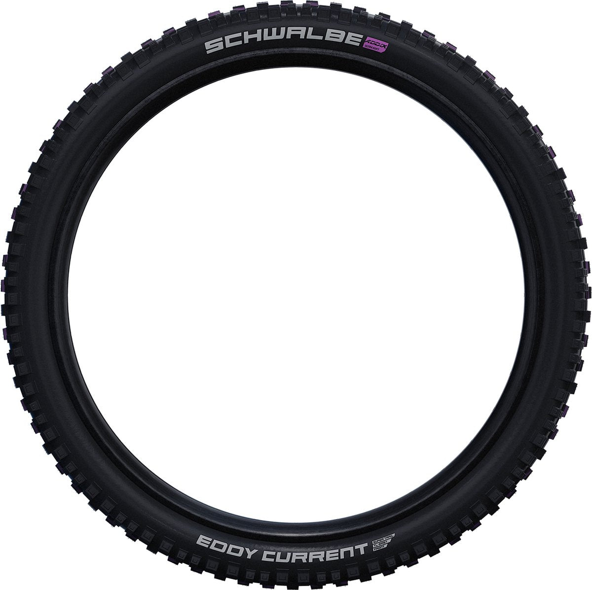 SCHWALBE Eddy current front - tle - addix ultra soft - super trail - 29x2.40 - black