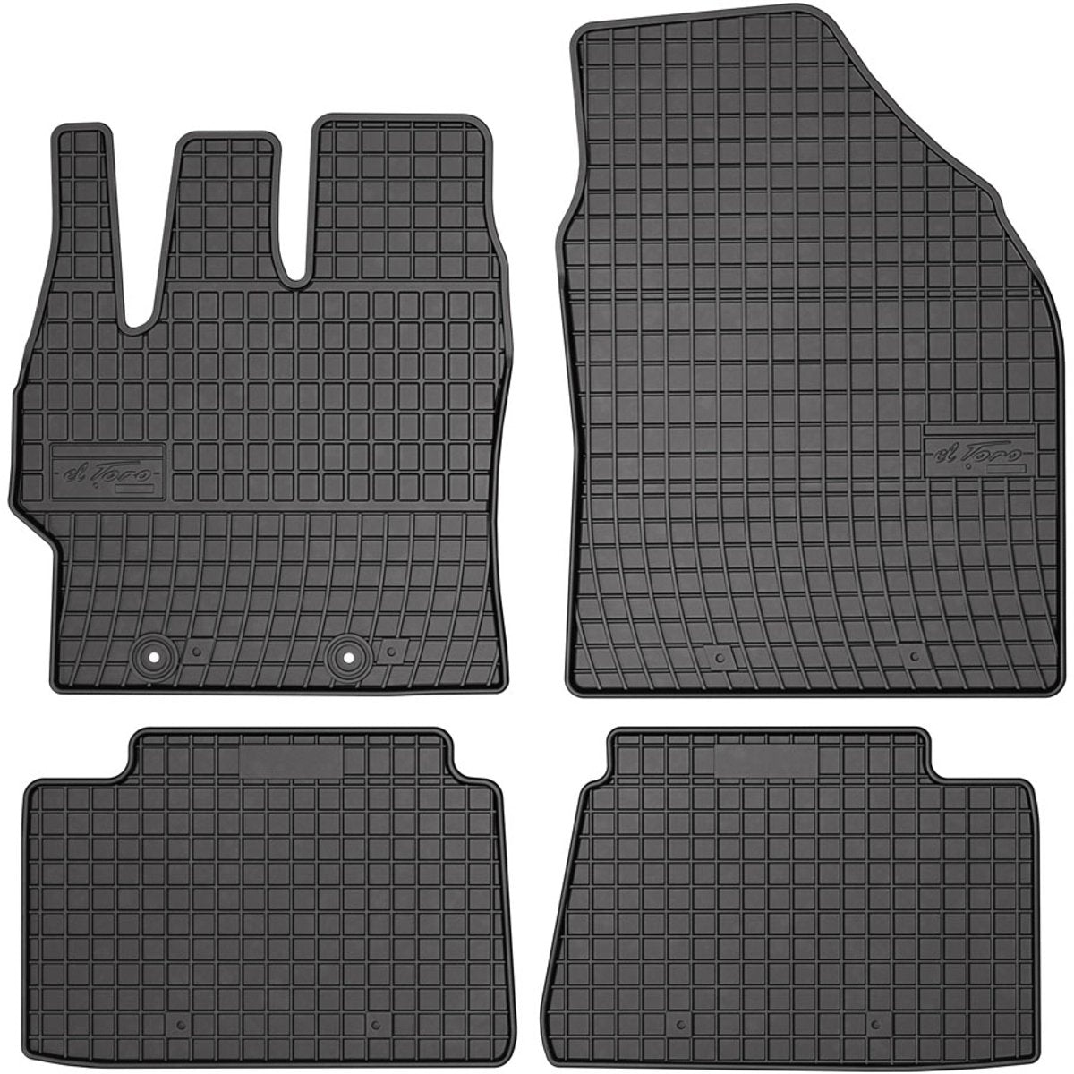 Frogum Rubbermatten mazda 2 hybrid 2022-heden (past in hybrid) -