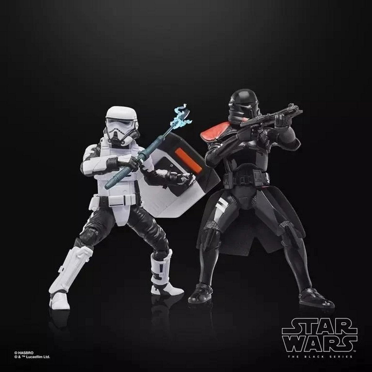 Hasbro Star wars - purge trooper patrol trooper - figure black series 15cm