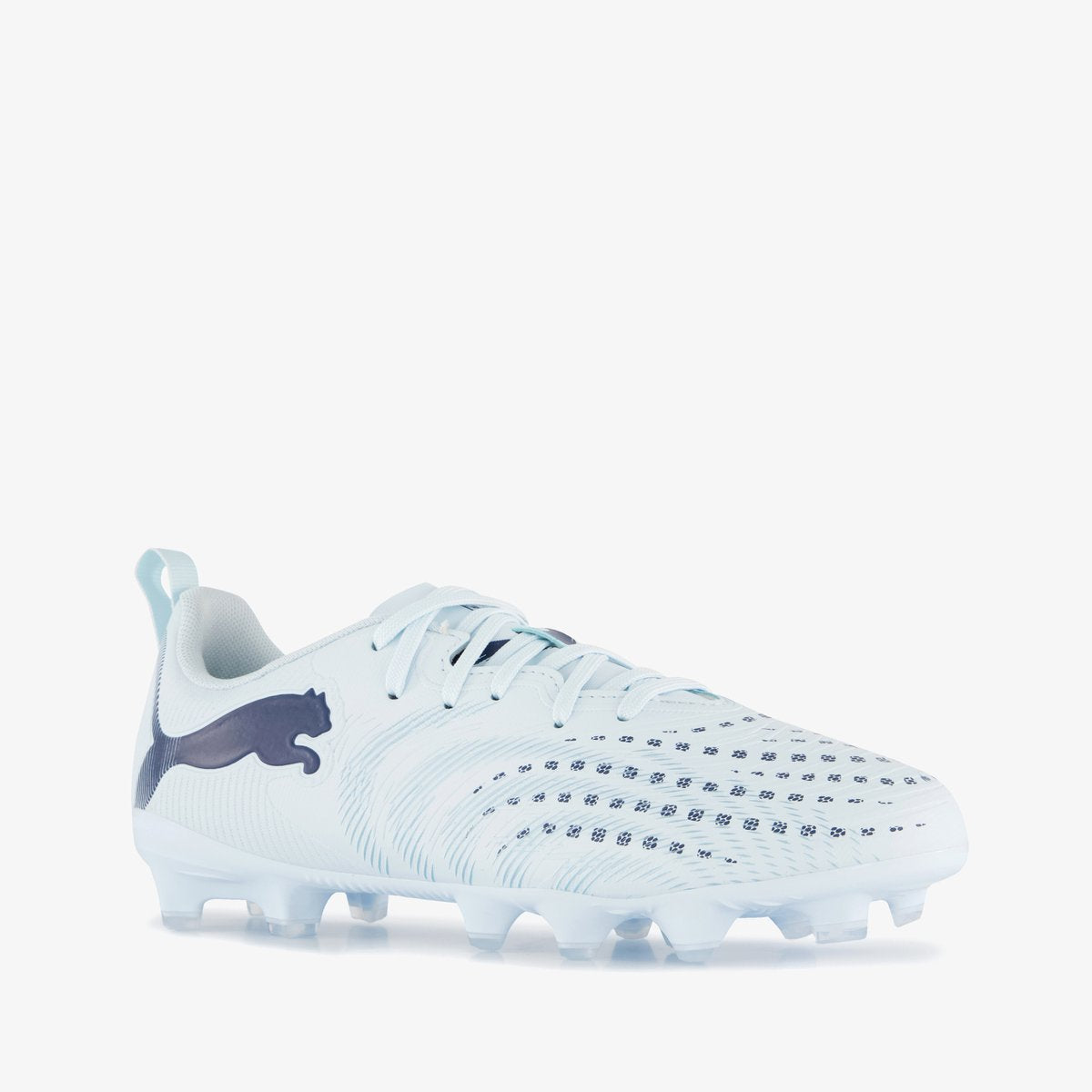 PUMA future 9 play fg ag jr unisex sportschoenen - icy blue-blue jewel