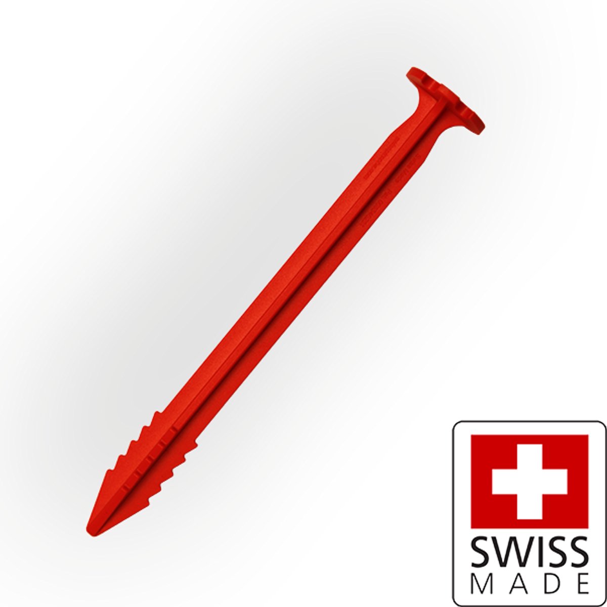 SwissPiranha pegs - tentharing - rt180 (set of 10 with bag)