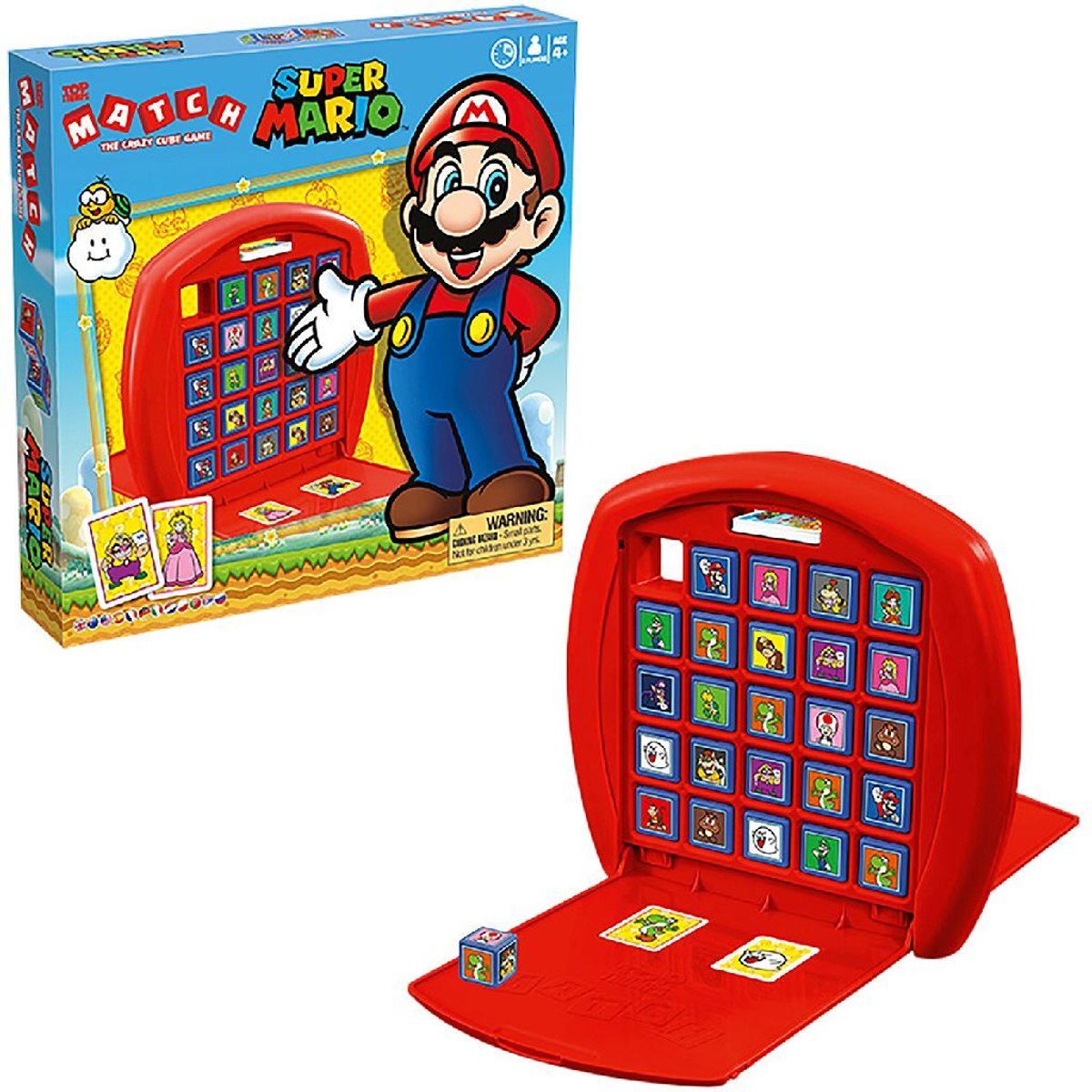 Winning Moves Match 5-op-rij - super mario bordspel