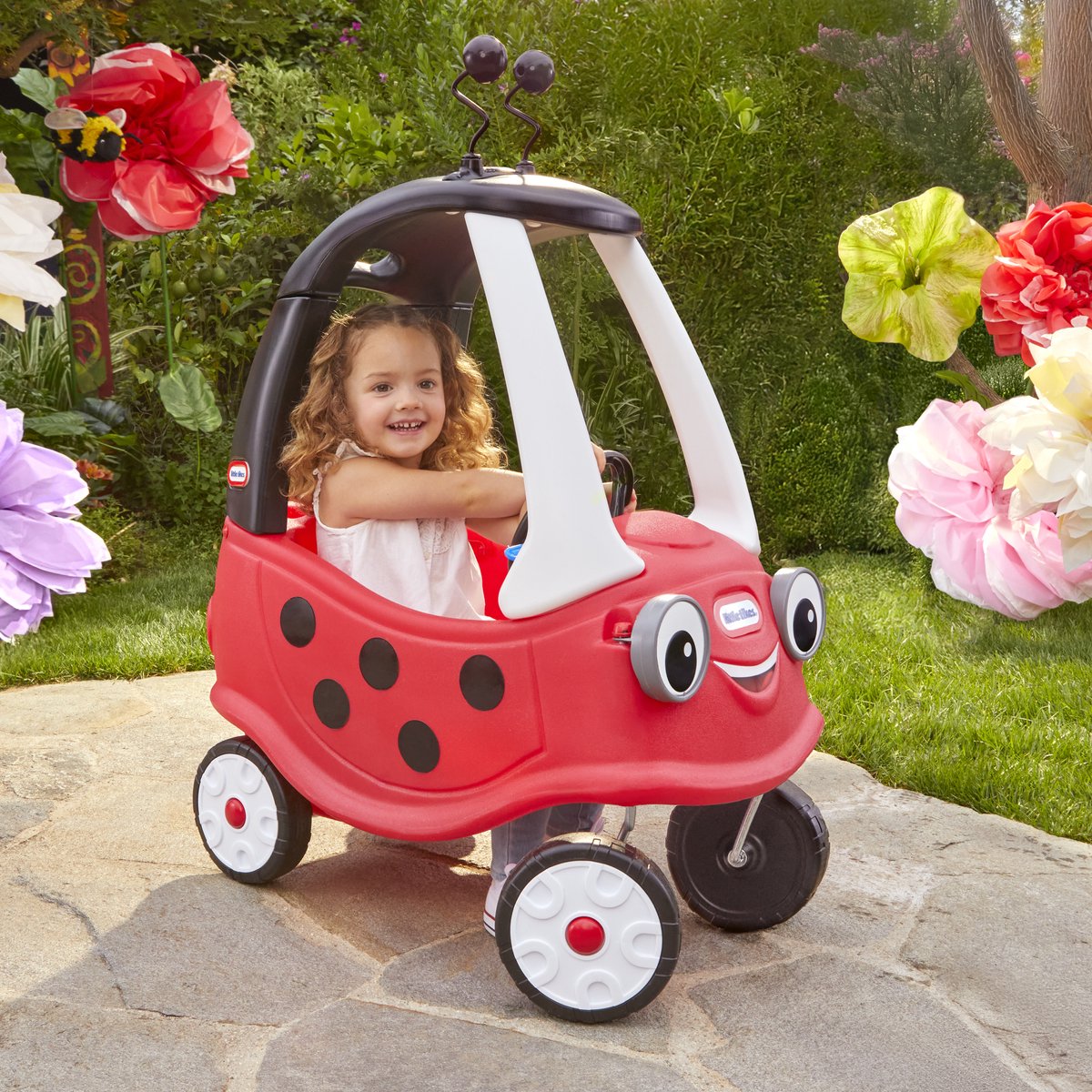 Little Tikes Cozy coupe - ladybird - loopauto - lieveheerstbeestje