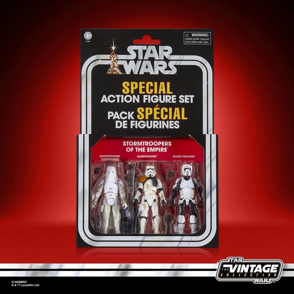 Hasbro Star wars - stormtrooper of the empire - the vintage collection special action figure set - 10cm
