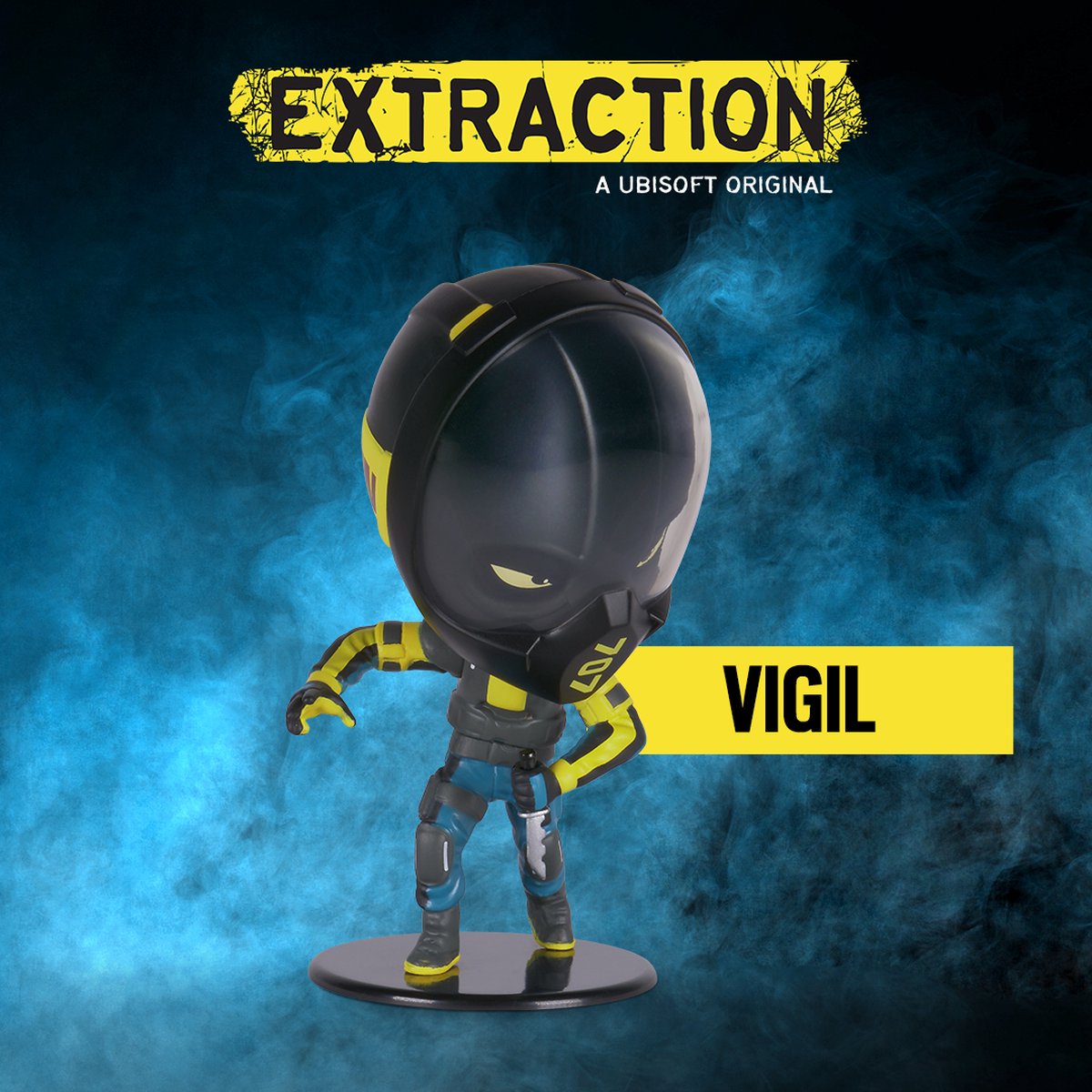Ubisoft Six collection extraction chibi vinyl figure - vigil