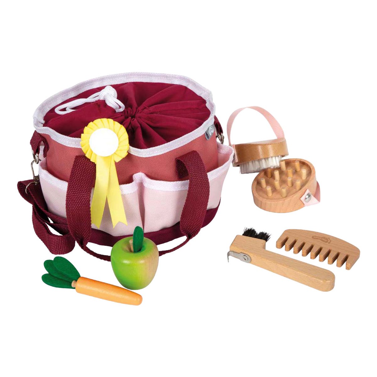 Small Foot - paardenverzorgingsset met tas
