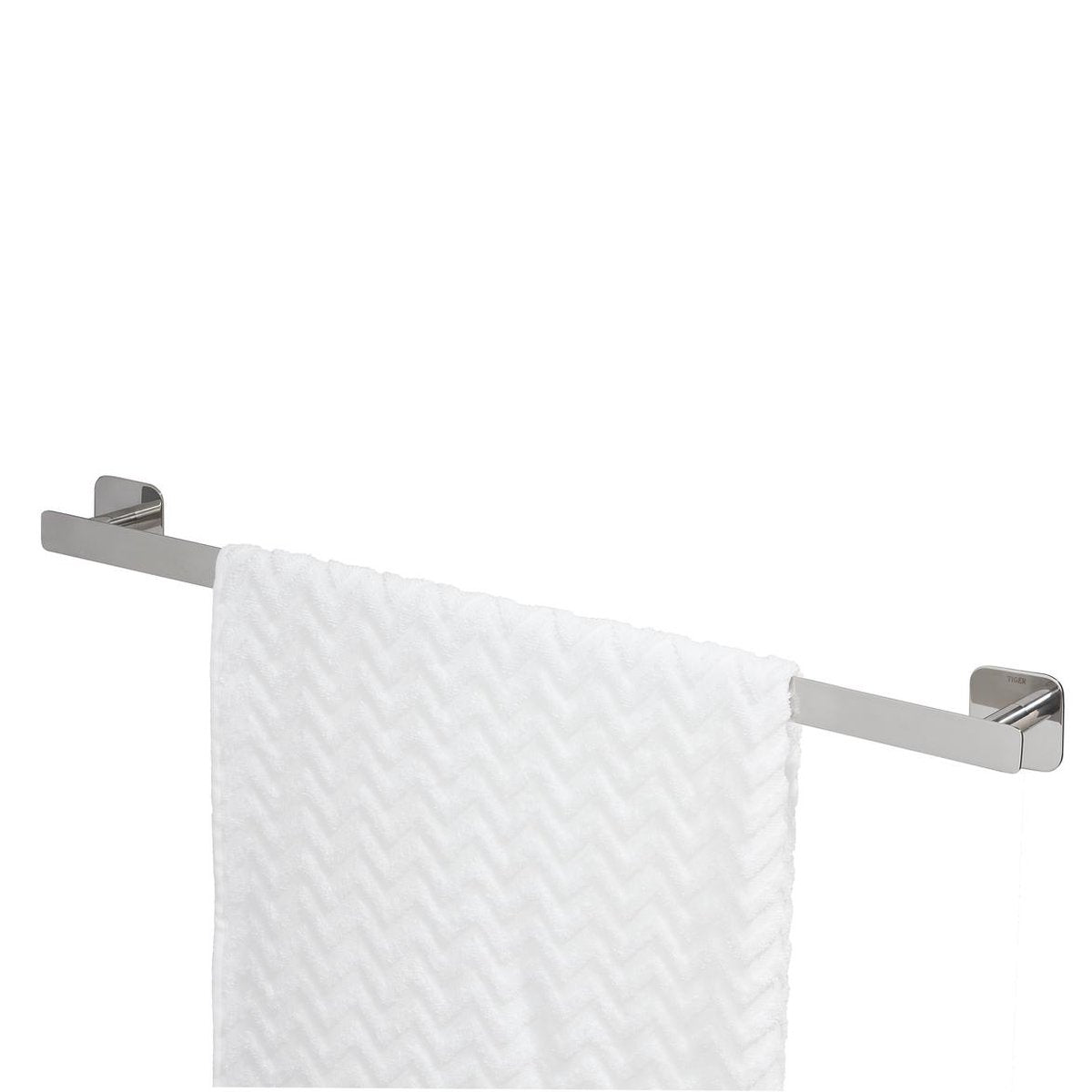 Tiger colar - handdoekrek 60 cm - zonder te boren - rvs gepolijst