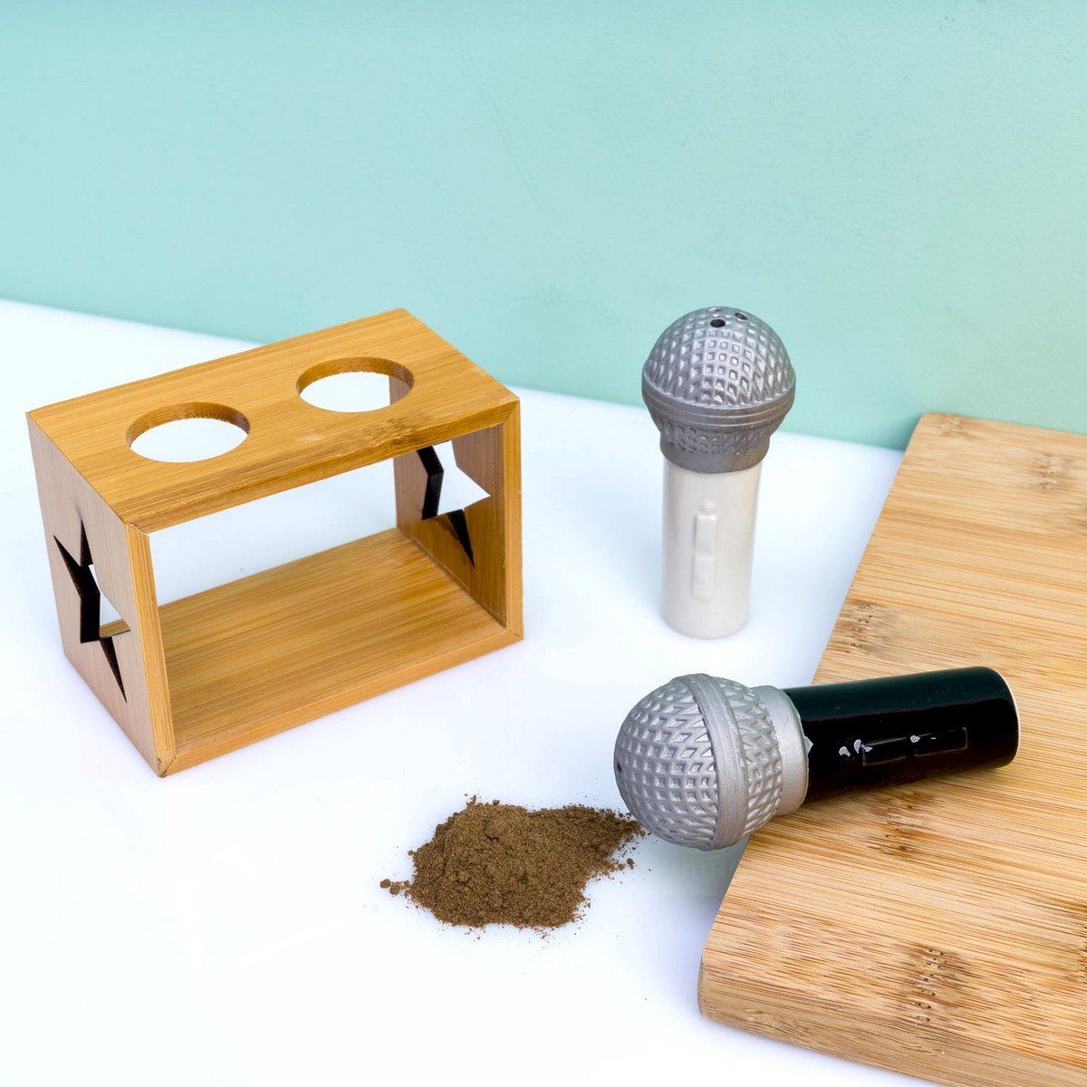 Winkee Microfoon peper- en zoutstel van