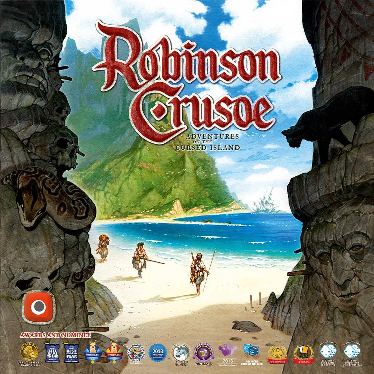 Portal Games Robinson crusoe adventures on the cursed island - bordspel