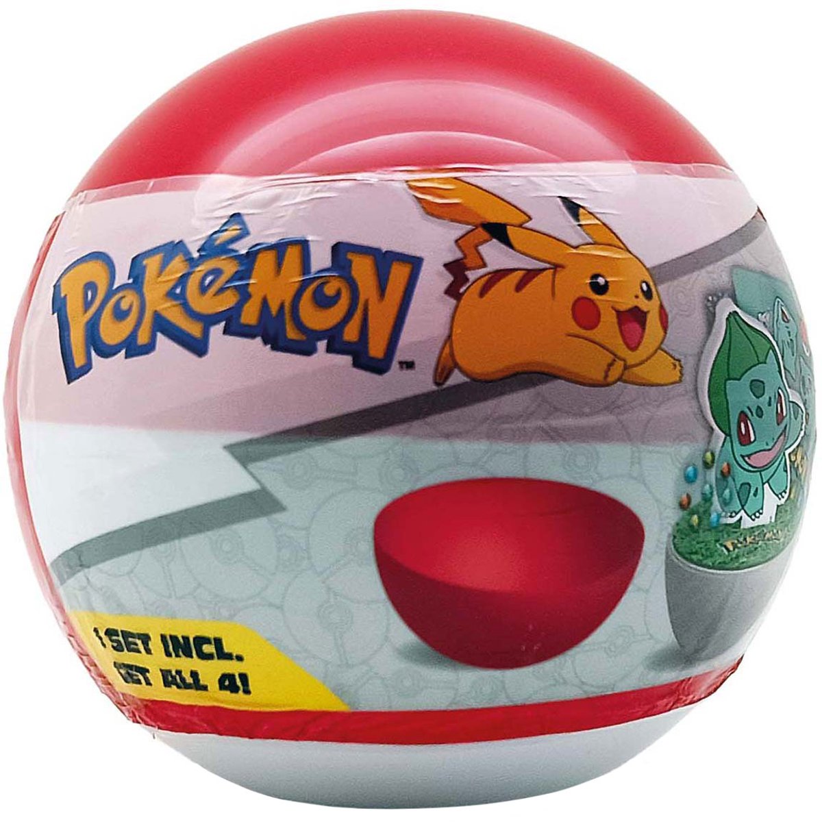 Merkloos Sans Marque Pokemon eraser fun bulbasaur set.
