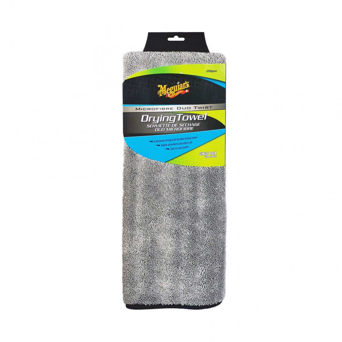 Meguiar's duo twist drying towel - droogdoek auto - microvezeldoek auto - microvezel droogdoek