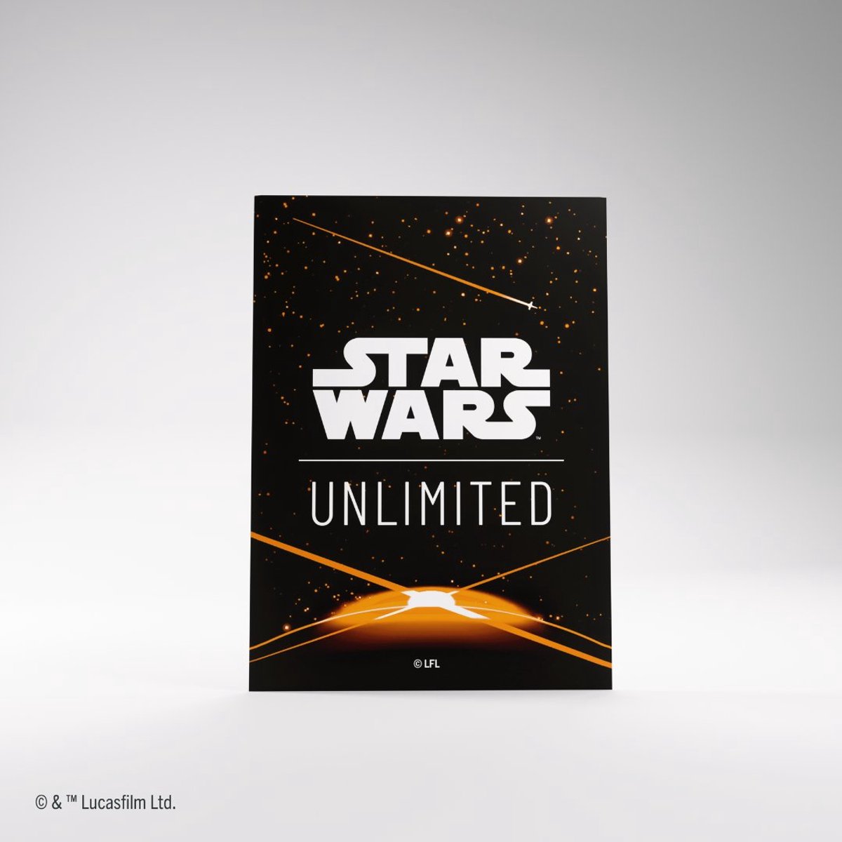 Gamegenic Star wars unlimited art sleeves oranje - card sleeves voor star wars: unlimited -