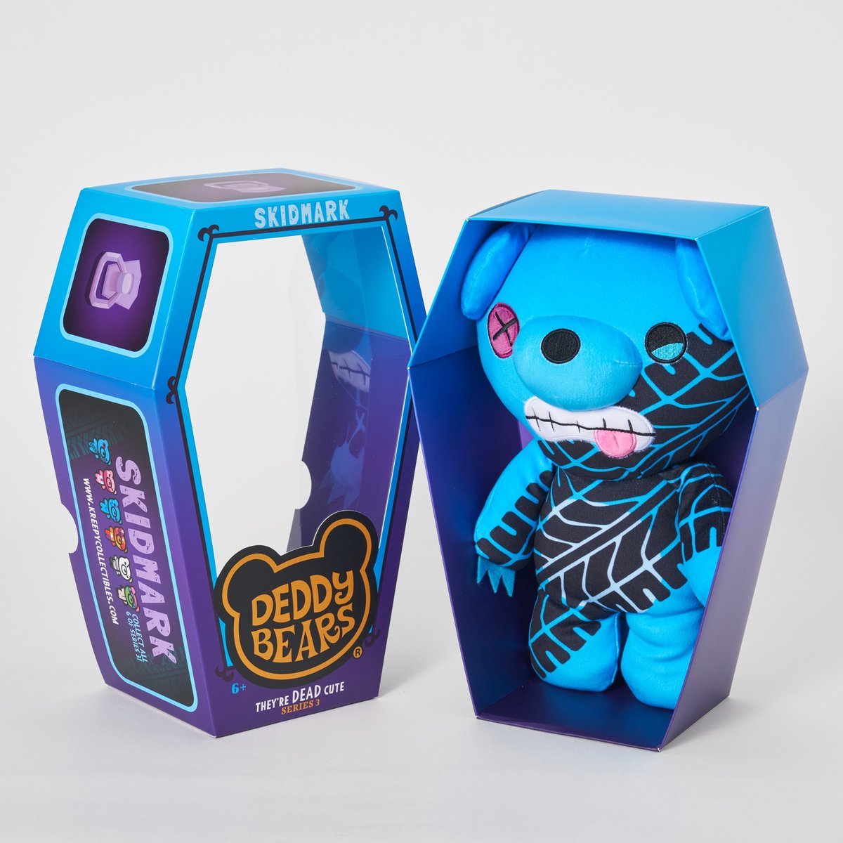 Deddy Bears - series 3 30cm coffin - skidmark