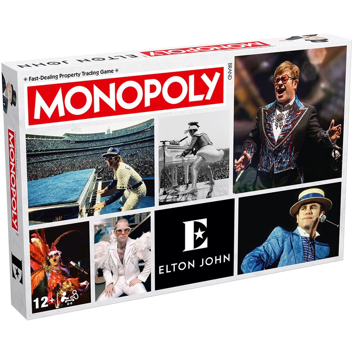 Asmodee Winning moves monopoly - bordspel - elton john - engels
