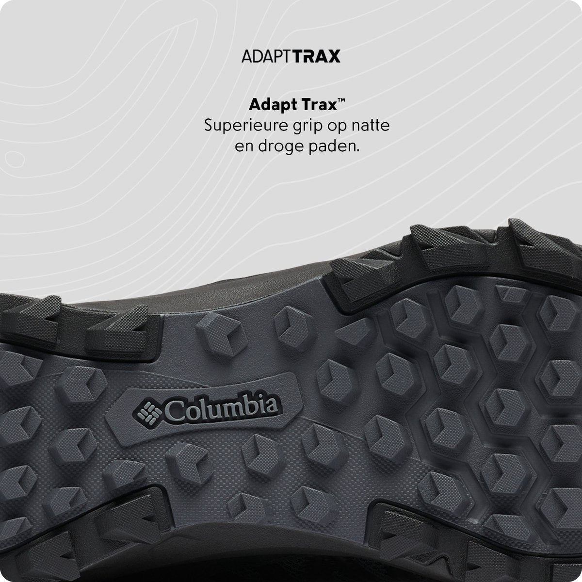 Columbia peakfreak ii outdry heren wandelschoenen - black, shark