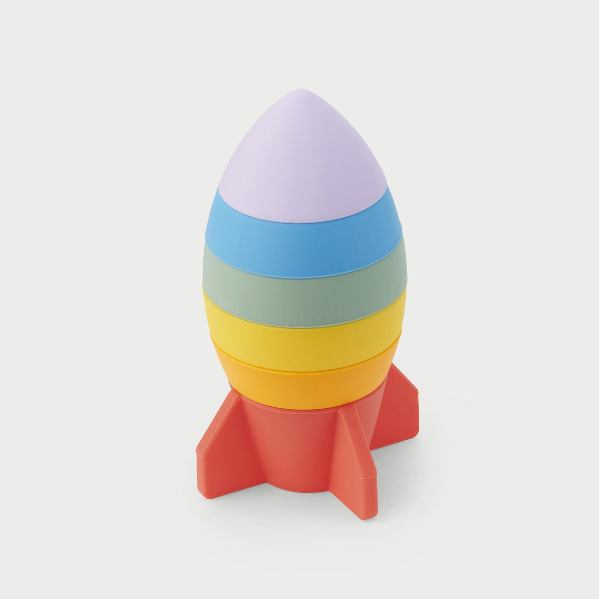 TickIT Silisoft® raketstapelaar (regenboog)