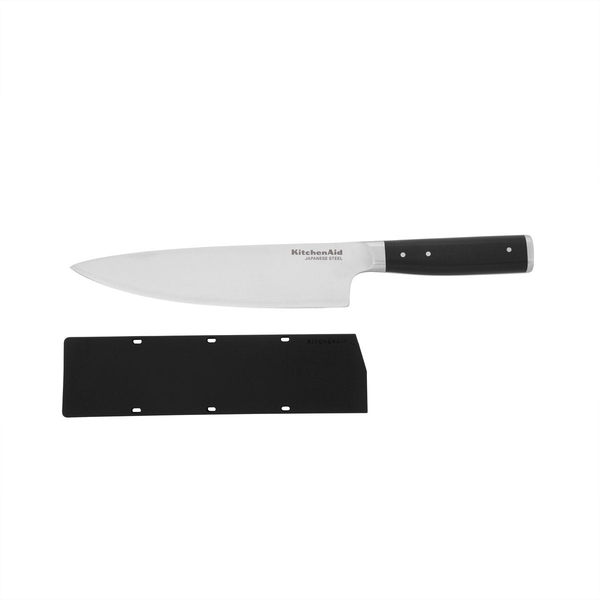 KitchenAid Koksmes 20cm, hoogwaardig japans rvs - incl hoes -