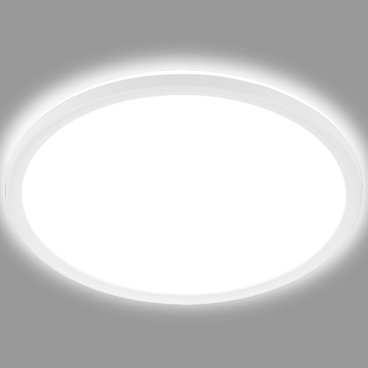Briloner B.k.licht plafondlamp - led paneel - dimbaar - indirect licht - led plafonniére - ø29.3cm - 4.000k - 2.400lm - 18w