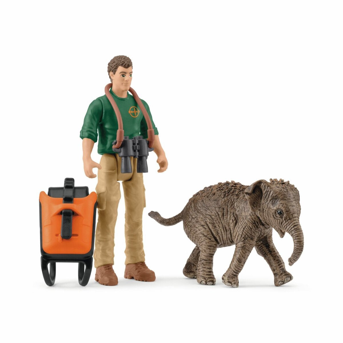 Schleich wild life onderzoekers op excursie 81476