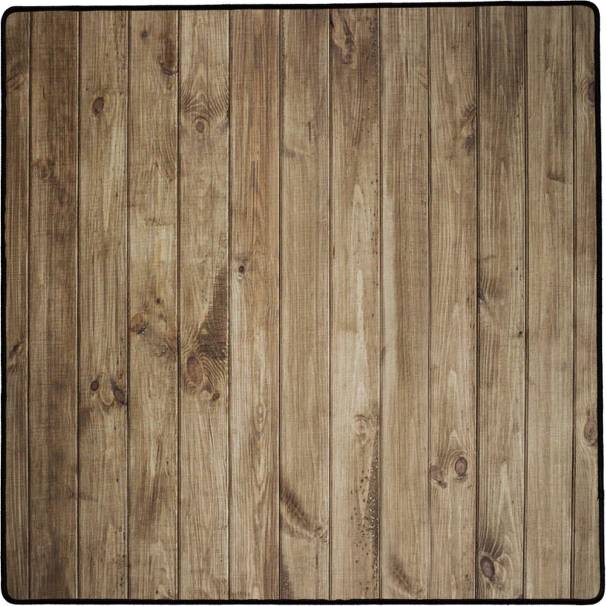 Geronimo Games Offline - speelmat: wood texture - 50x50 cm - polyester