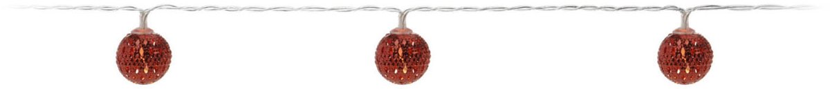 Nampook Noname lichtslinger led lampjes kleur deco rood