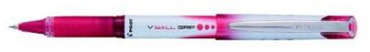 Pilot Rollerpen v-ball grip fijn rood | 12 stuks