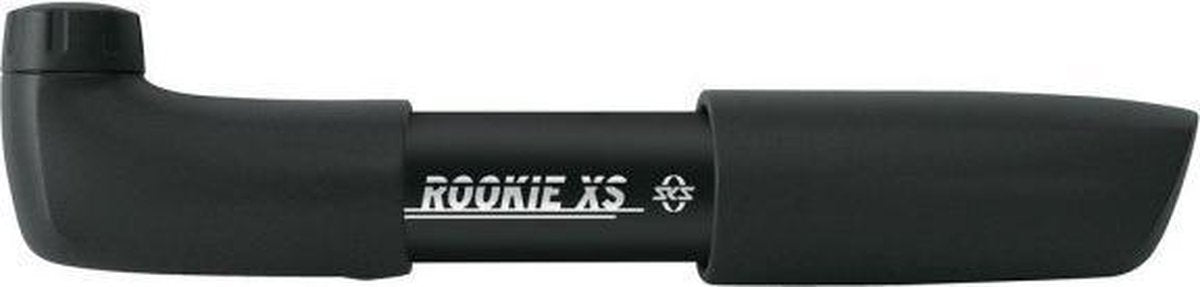 SKS Rookie XS zwart minipomp. incl 2 punts pomphouder. geschikt voor alle ventielen
