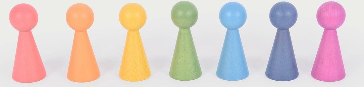 Tickit® Tickit regenboog houten figuren