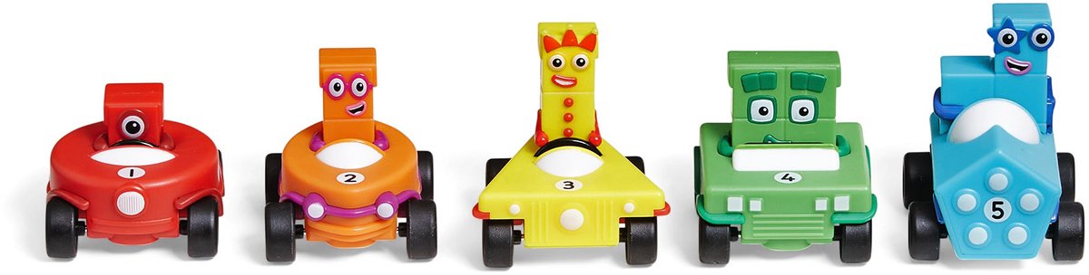Learning Resources numberblocks mini voertuigen set - educatief speelgoed. - 3+