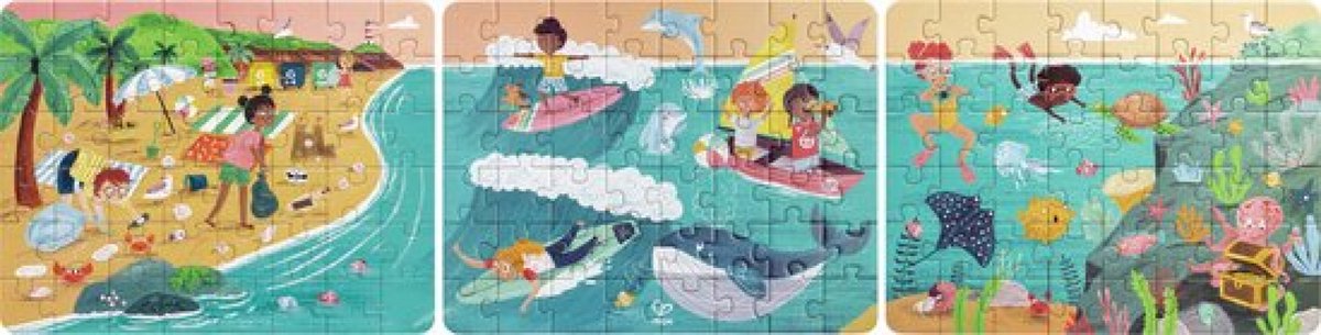 Hape Oceaan vrienden puzzel