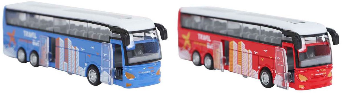 2-Play bus die-cast, 12,5cm