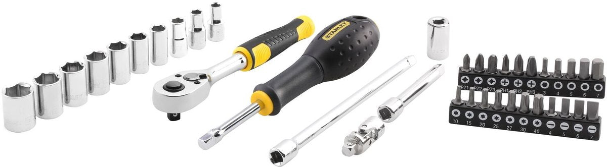 STANLEY dopsleutelset 1 4 - 38 delig - stmt82828-1