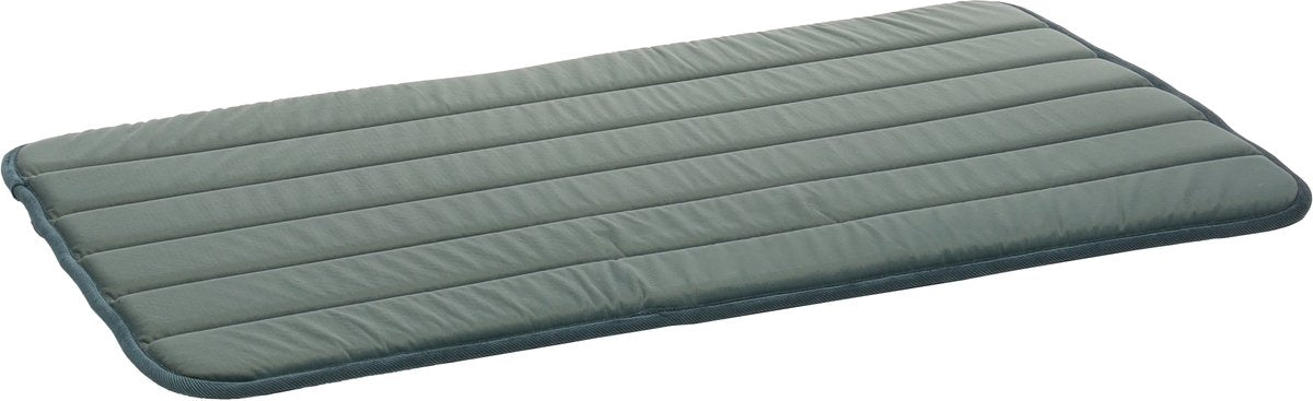 Flamingo Hondenkussen – hondenmand – orthopedisch xana rechthoekig groen m – 85,5x51cm – memory foam – comfortabel – perfect voor hondenbench