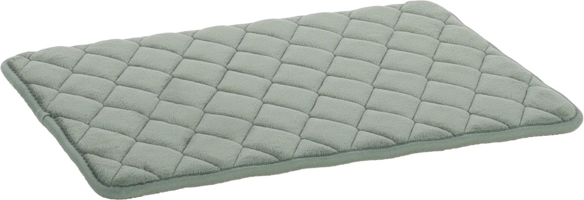 Flamingo Hondenkussen - orthopedisch hondenkussen - benchkussen memory foam - weimar groen xs - hoogste kwaliteit ligcomfort - antislip - 55,5cm