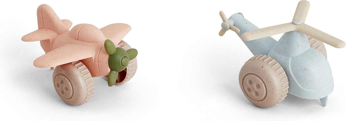 Viking Toys - viking hearts - vliegtuig en helikopter l