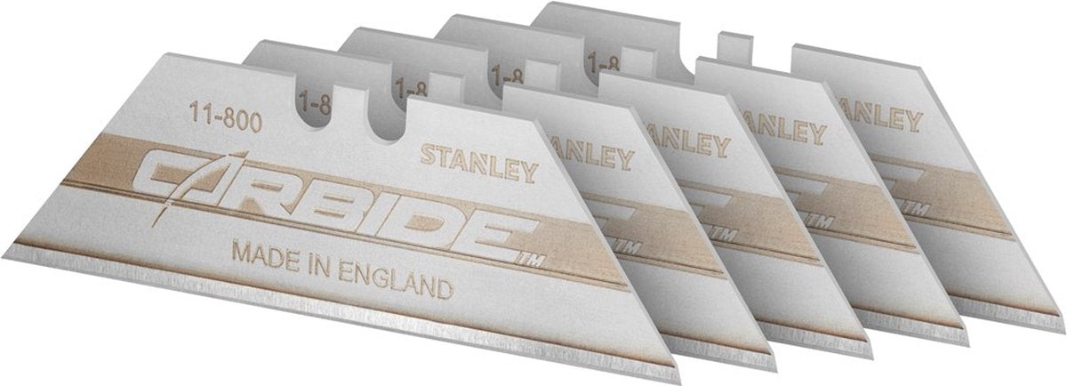 STANLEY carbide reservemes (5 stuks)