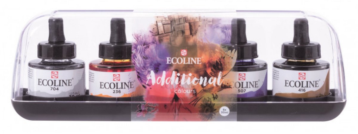 Ecoline Talens 30 ml - 5 stuks - additional