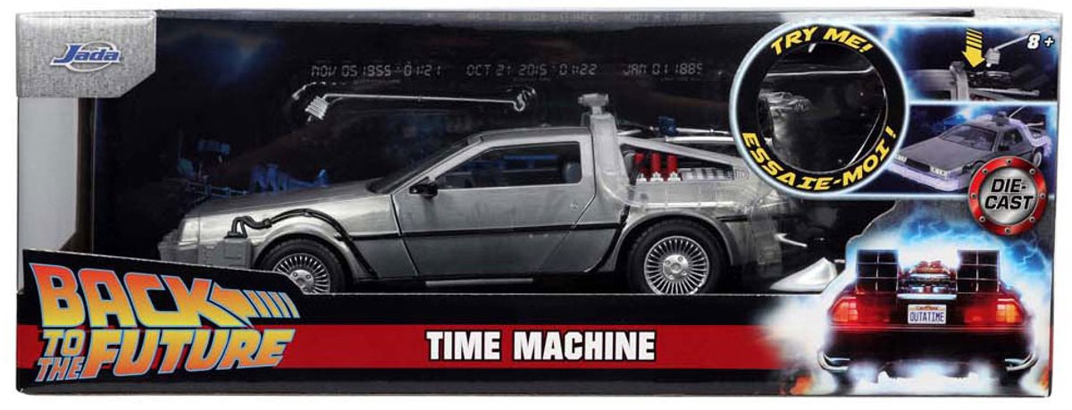 Jada Toys Jada time machine back to the future 1 1:24