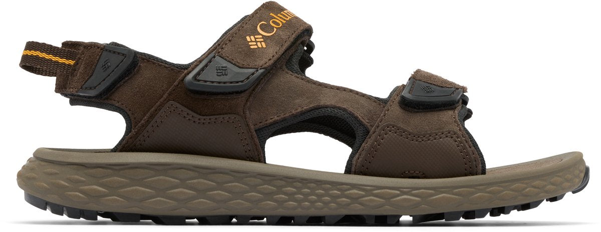 Columbia konos™ hiker 3-strap heren sandalen - cordovan, mud