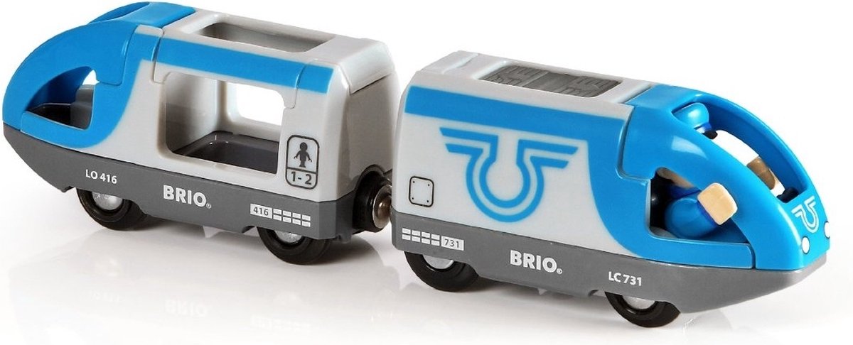 BRIO passagierstrein op batterijen - 33506