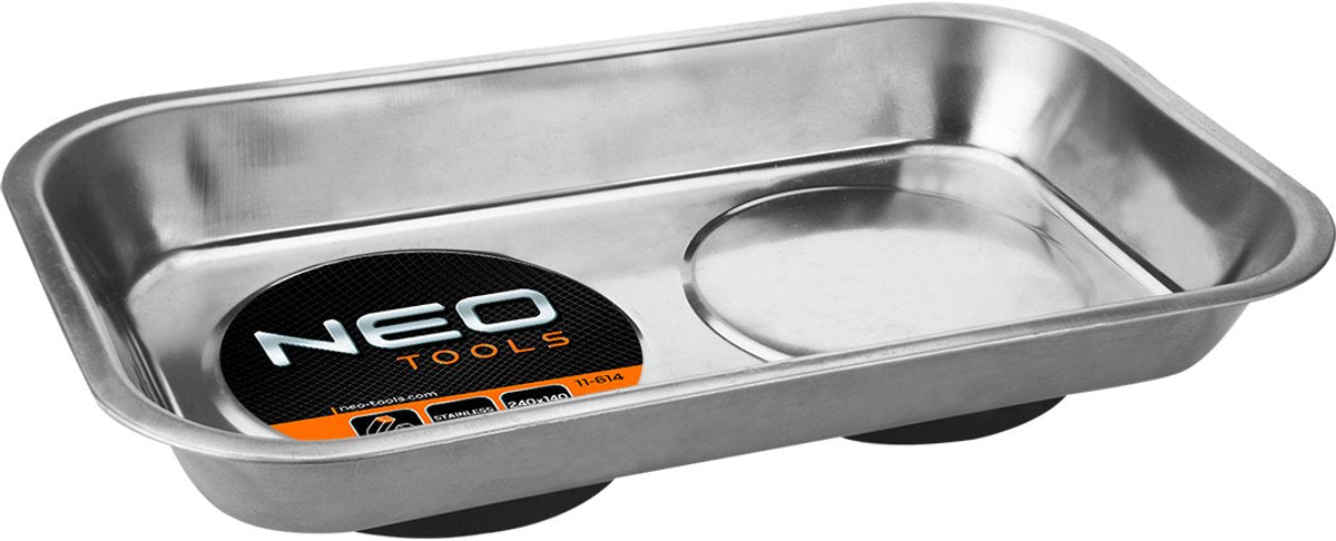 Neo Tools magneetbak 245x145mm ferriet matteriaal verchroomd