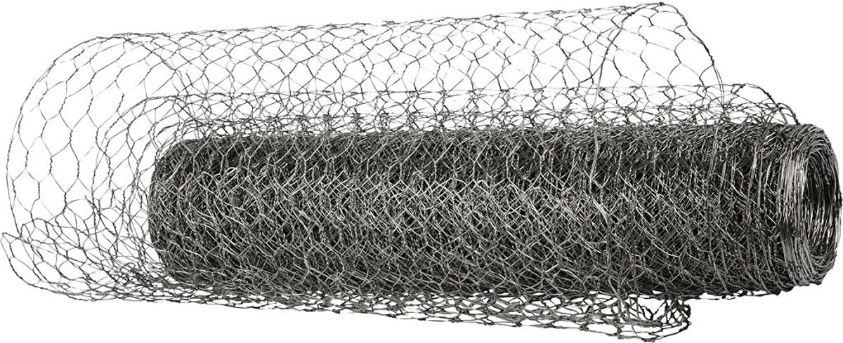 Creativ Company Kippengaas - diy decoratief gaas - hobby kippengaas voor creatieve projecten - breedte 40cm - lengte 20m - 1 rol